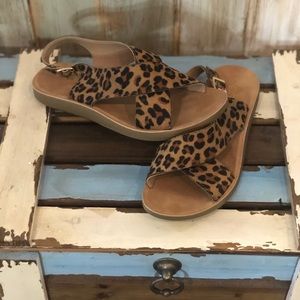 Leopard Print Sandals